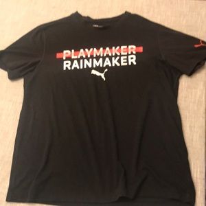 Men’s Black Puma T-shirt Large